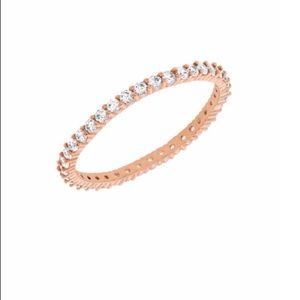 Swarovski Vittore Rose gold plated ring | size: 5